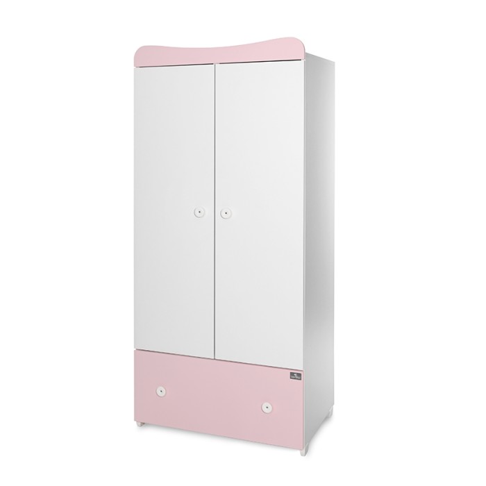 Ντουλάπα Exclusive White/Orchid Pink Lorelli