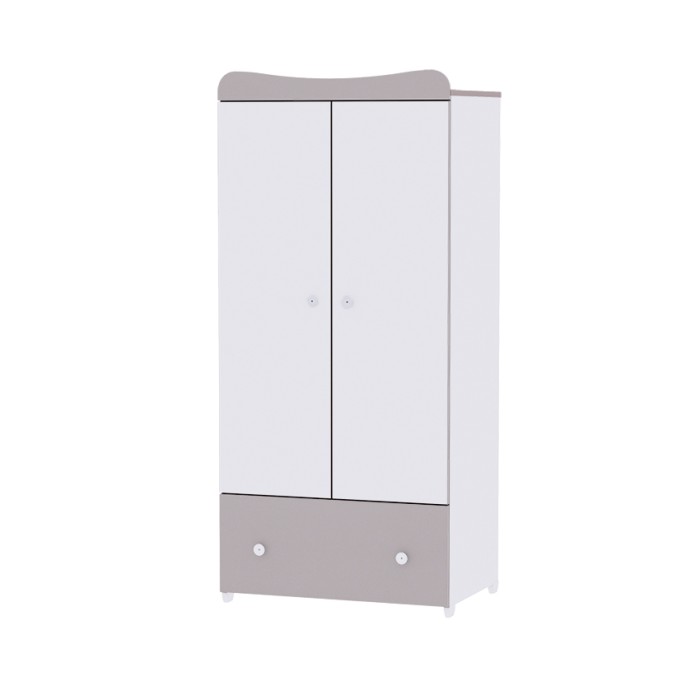 Ντουλάπα Exclusive White/String Lorelli