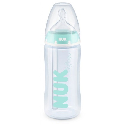 NUK Anti-Colic Professional Μπιμπερό Πολυπροπυλενίου (PP) Κατά Των Κολικών 300ml Με Δείκτη Ελέγχου Θερμοκρασίας 0-6m