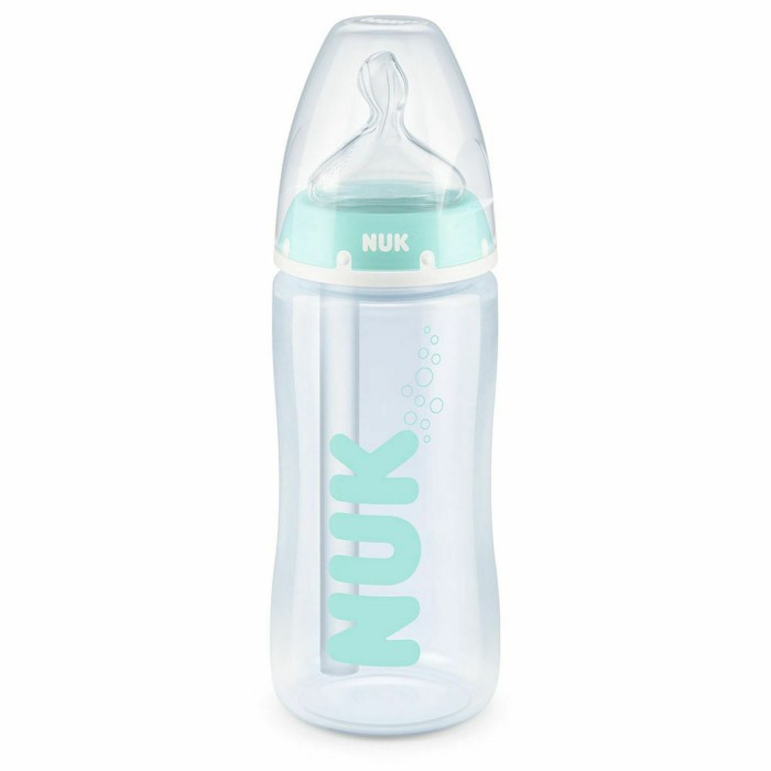 NUK Anti-Colic Professional Μπιμπερό Πολυπροπυλενίου (PP) Κατά Των Κολικών 300ml Με Δείκτη Ελέγχου Θερμοκρασίας 0-6m
