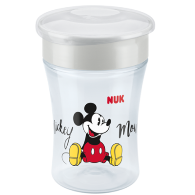 Nuk Disney Mickey Mouse Magic Cup 230ml με Χείλος και Καπάκι