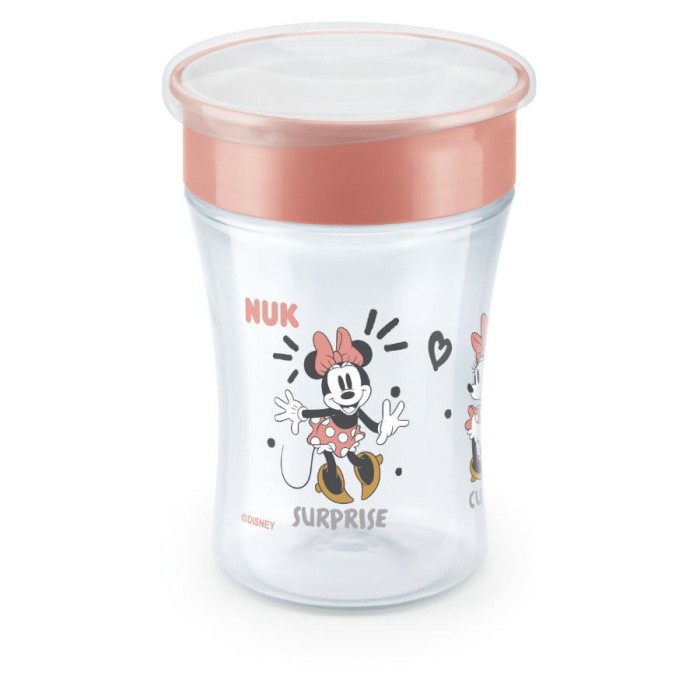 Nuk Disney Minnie Magic Cup 230ml με Χείλος και Καπάκι Surprise Nuk Disney Minnie Magic Cup 230ml με Χείλος και Καπάκι Surprise