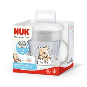 NUK Evolution Mini Magic Cup Disney Winnie 160ml Με Χείλος Και Καπάκι NUK Evolution Mini Magic Cup Disney Winnie 160ml Με Χείλος Και Καπάκι