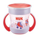 NUK Evolution Mini Magic Cup Κόκκινο- Μωβ 160ml Με Χείλος Και Καπάκι NUK Evolution Mini Magic Cup Κόκκινο- Μωβ 160ml Με Χείλος Και Καπάκι