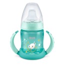 NUK First Choice Μπιμπερό Εκπαίδευσης Night 150ml Με Ρύγχος Σιλικόνης Πράσινο NUK First Choice Μπιμπερό Εκπαίδευσης Night 150ml Με Ρύγχος Σιλικόνης Πράσινο