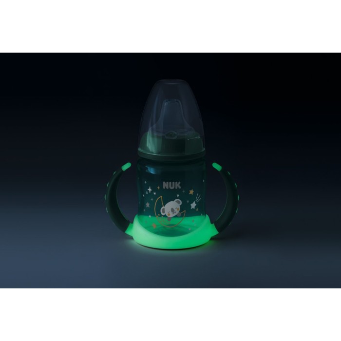 NUK First Choice Μπιμπερό Εκπαίδευσης Night 150ml Με Ρύγχος Σιλικόνης Πράσινο NUK First Choice Μπιμπερό Εκπαίδευσης Night 150ml Με Ρύγχος Σιλικόνης Πράσινο