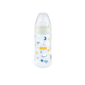 NUK First Choice Plus NIGHT Μπιμπερό Σιλικόνης (PP) 300ml Temperature Control Koala 6-18m NUK First Choice Plus NIGHT Μπιμπερό Σιλικόνης (PP) 300ml Temperature Control Koala 6-18m