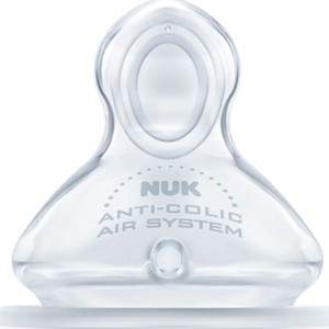 NUK First Choice Plus Θηλές Από Καουτσούκ 2τμχ Μedium 6-18m