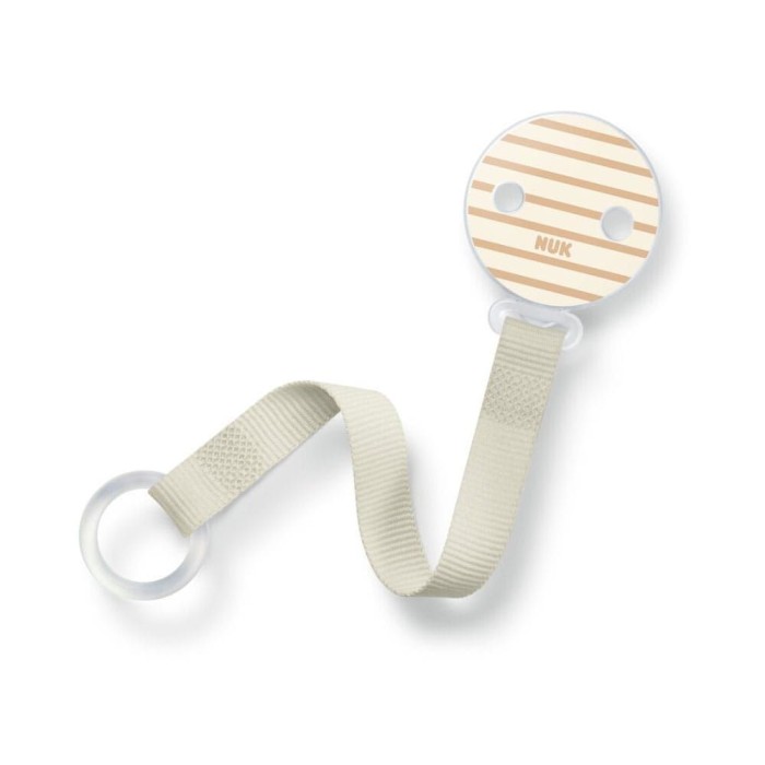 Nuk Κορδέλα Πιπίλας Μπεζ Nuk Κορδέλα Πιπίλας Μπεζ