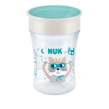 Nuk Magic Cup 230ml 8m+ Με Χείλος & Καπάκι Πράσινο Nuk Magic Cup 230ml 8m+ Με Χείλος & Καπάκι Πράσινο