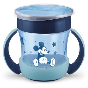 NUK Mini Magic Cup Night Mickey 160ml Με Χείλος Και Καπάκι
