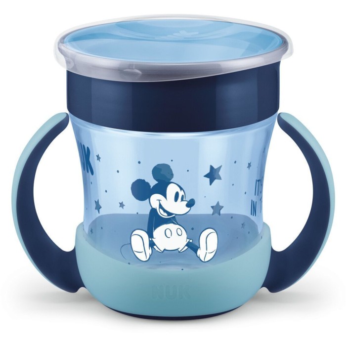 NUK Mini Magic Cup Night Mickey 160ml Με Χείλος Και Καπάκι NUK Mini Magic Cup Night Mickey 160ml Με Χείλος Και Καπάκι