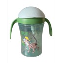 NUK Motion Cup Ποτηράκι Mε Λαβές Kαι Καλαμάκι 230ml Πράσινο NUK Motion Cup Ποτηράκι Mε Λαβές Kαι Καλαμάκι 230ml Πράσινο