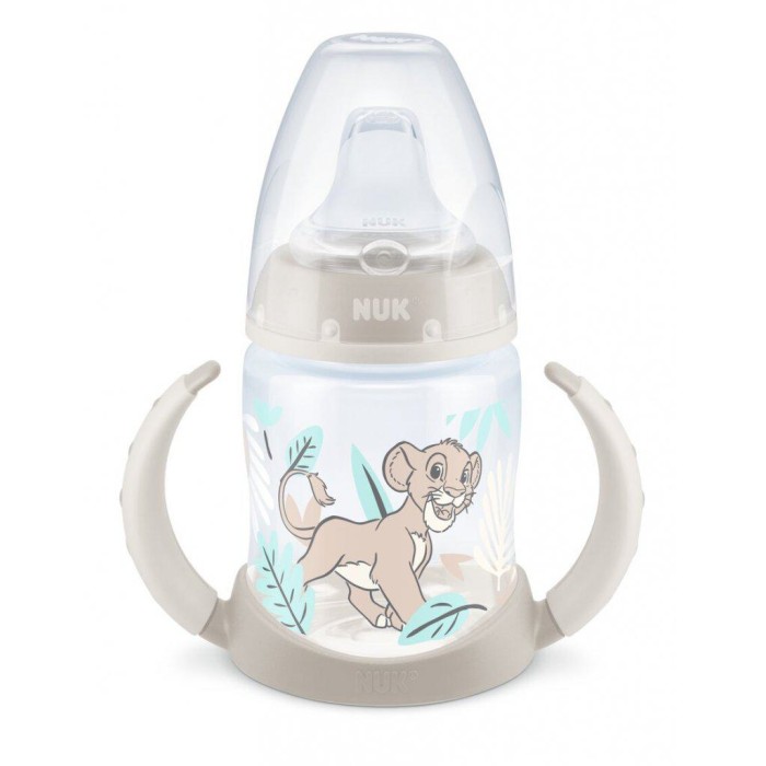 NUK Μπιμπερό Εκπαίδευσης Πρώτη Επιλογή Με Ρύγχος 150ml Βασιλιάς των Λιονταριών Με Δείκτη Θερμοκρασίας NUK Μπιμπερό Εκπαίδευσης Πρώτη Επιλογή Με Ρύγχος 150ml Βασιλιάς των Λιονταριών Με Δείκτη Θερμοκρασίας