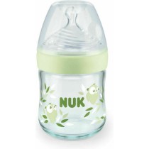 NUK Nature Sense Μπιμπερό Γυάλινο Λαχανί 120ml Με Δείκτη Ελέγχου Θερμοκρασίας NUK Nature Sense Μπιμπερό Γυάλινο Λαχανί 120ml Με Δείκτη Ελέγχου Θερμοκρασίας