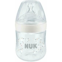 NUK Nature Sense Μπιμπερό Γυάλινο Λευκό 120ml Με Δείκτη Ελέγχου Θερμοκρασίας NUK Nature Sense Μπιμπερό Γυάλινο Λευκό 120ml Με Δείκτη Ελέγχου Θερμοκρασίας