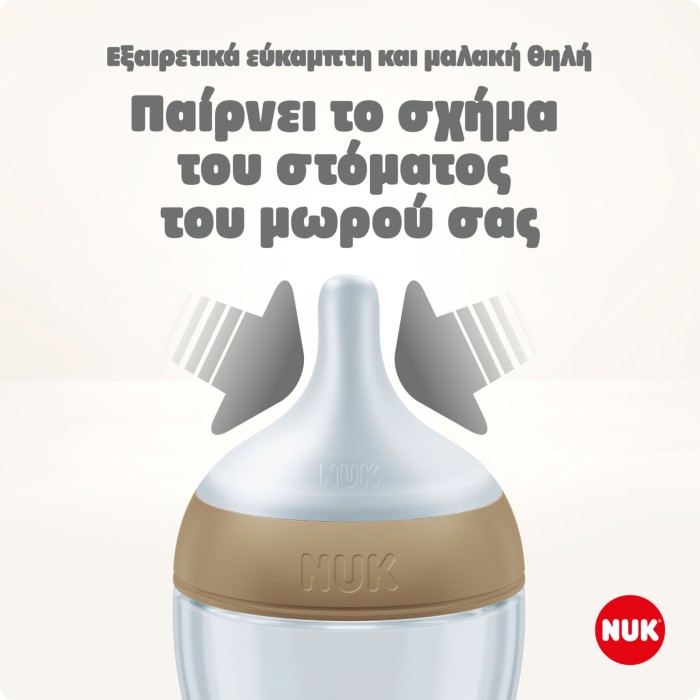Nuk Perfect Match Μπιμπερό PP Temperature Control 260ml Με Θηλή Σιλικόνης 3+m Mickey Nuk Perfect Match Μπιμπερό PP Temperature Control 260ml Με Θηλή Σιλικόνης 3+m Mickey