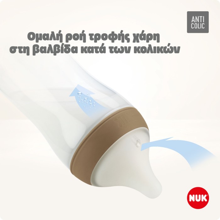 Nuk Perfect Match Μπιμπερό PP Temperature Control 360ml Καμηλοπάρδαλη Nuk Perfect Match Μπιμπερό PP Temperature Control 360ml Καμηλοπάρδαλη