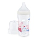 Nuk Perfect Match Μπιμπερό PP Temperature Control 260ml Με Θηλή Σιλικόνης 3+m Peppa Pig Nuk Perfect Match Μπιμπερό PP Temperature Control 260ml Με Θηλή Σιλικόνης 3+m Peppa Pig