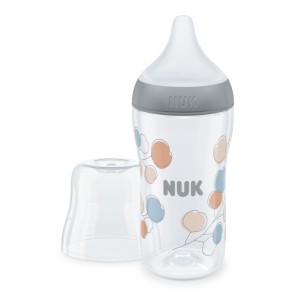 Nuk Perfect Match Μπιμπερό PP Temperature Control 260ml Με Θηλή Σιλικόνης 3+m Twing