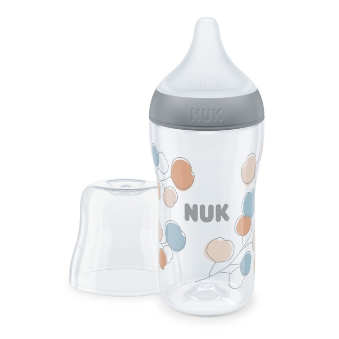 Nuk Perfect Match Μπιμπερό PP Temperature Control 260ml Με Θηλή Σιλικόνης 3+m Twing Nuk Perfect Match Μπιμπερό PP Temperature Control 260ml Με Θηλή Σιλικόνης 3+m Twing
