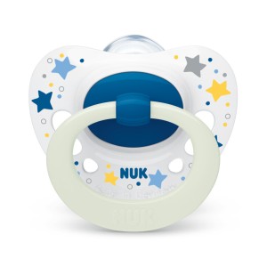 Nuk Πιπίλα Signature Night Σιλικόνης 18-36m Αστεράκια Nuk Πιπίλα Signature Night Σιλικόνης 18-36m Αστεράκια