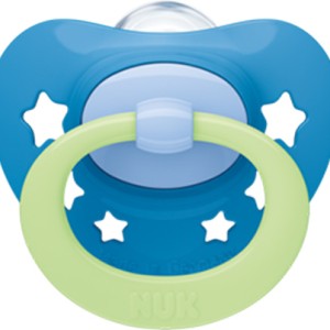 Nuk Πιπίλα Signature Night Σιλικόνης 18-36m Μπλε Nuk Πιπίλα Signature Night Σιλικόνης 18-36m Μπλε