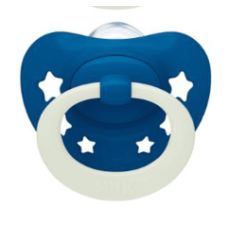 Nuk Πιπίλα Signature Night Σιλικόνης 6-18m Μπλε Σκούρο Nuk Πιπίλα Signature Night Σιλικόνης 6-18m Μπλε Σκούρο