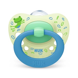 Nuk Πιπίλα Signature Σιλικόνης 6-18m Πράσινο Nuk Πιπίλα Signature Σιλικόνης 6-18m Πράσινο