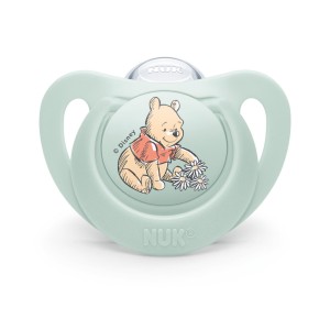 Nuk Πιπίλα Σιλικόνης Star Disney Winnie The Pooh 0-6m Nuk Πιπίλα Σιλικόνης Star Disney Winnie The Pooh 0-6m