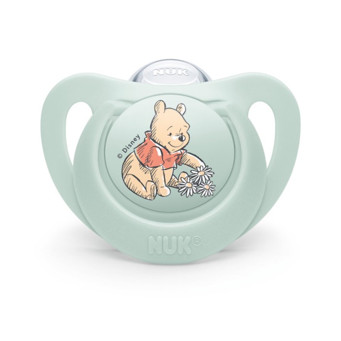 Nuk Πιπίλα Σιλικόνης Star Disney Winnie The Pooh 0-6m Nuk Πιπίλα Σιλικόνης Star Disney Winnie The Pooh 0-6m