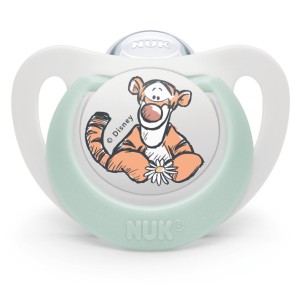 Nuk Πιπίλα Σιλικόνης Star Disney Winnie The Pooh Tiger 0-6m Nuk Πιπίλα Σιλικόνης Star Disney Winnie The Pooh Tiger 0-6m