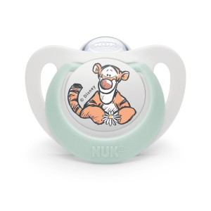 Nuk Πιπίλα Σιλικόνης Star Disney Winnie The Pooh Tiger 0-6m Nuk Πιπίλα Σιλικόνης Star Disney Winnie The Pooh Tiger 0-6m