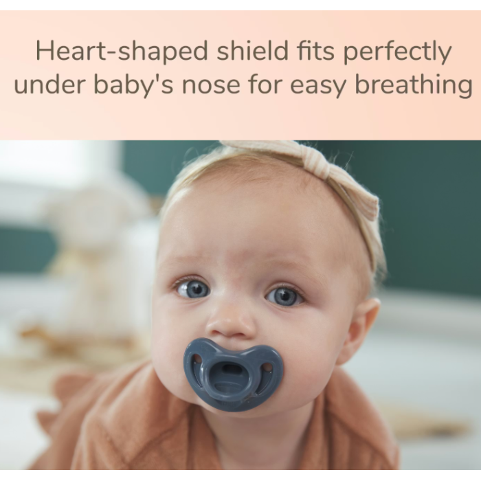 Nuk Πιπίλα Σιλικόνης First Choice Soft Blue 0-6m