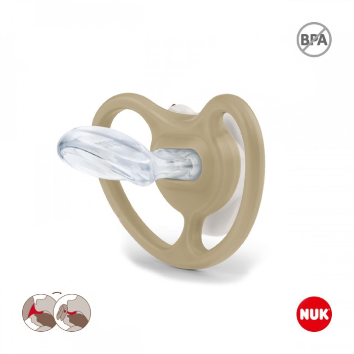 Nuk Πιπίλα Σιλικόνης Perfect Match Air Minnie Red 0-6m