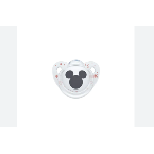 Nuk Πιπίλα Σιλικόνης Trendline Disney Mickey Λευκό 0-6m Nuk Πιπίλα Σιλικόνης Trendline Disney Mickey Λευκό 0-6m
