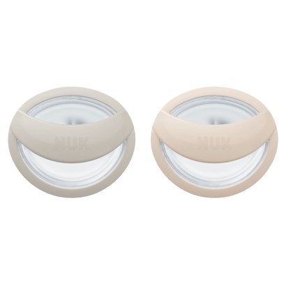 Nuk Πιπίλες Σιλικόνης Mommy Feel για 0-9 μηνών Γκρι / Μπεζ Nuk Πιπίλες Σιλικόνης Mommy Feel για 0-9 μηνών Γκρι / Μπεζ