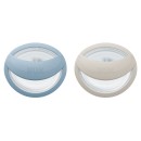 Nuk Πιπίλες Σιλικόνης Mommy Feel για 0-9 μηνών Μπλε/Γκρι Nuk Πιπίλες Σιλικόνης Mommy Feel για 0-9 μηνών Μπλε/Γκρι