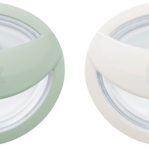 Nuk Πιπίλες Σιλικόνης Mommy Feel για 0-9 μηνών  Βεραμάν / Μπεζ