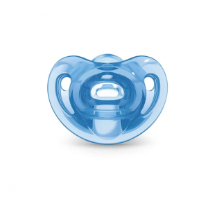Nuk Sensitive Πιπίλα Σιλικόνης Μπλε 0-6m Nuk Sensitive Πιπίλα Σιλικόνης Μπλε 0-6m