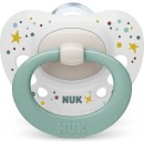 Nuk Signature Πιπίλα Σιλικόνης Αστεράκια 0-6m