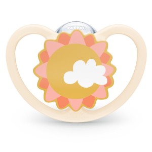 Nuk Space Πιπίλα Σιλικόνης Ήλιος 6-18m Nuk Space Πιπίλα Σιλικόνης Ήλιος 6-18m