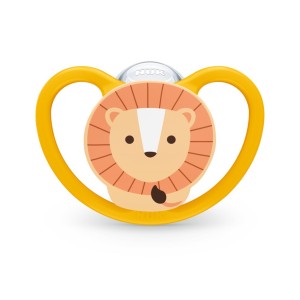 Nuk Space Πιπίλα Σιλικόνης Λιοντάρι 6-18m Nuk Space Πιπίλα Σιλικόνης Λιοντάρι 6-18m