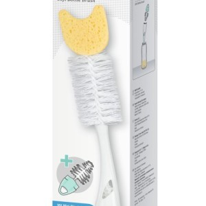 Nuk Βούρτσα Καθαρισμου Soft 2 Σε 1 Με Σφουγγαράκι