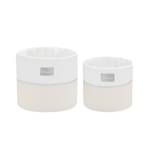 Kikka Boo Βρεφικά Καλάθια Καλλυντικών Dream Big Μπεζ 2τμχ