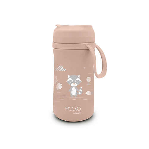 Nuvita Παιδικό Θερμός Από Ανοξείδωτο Ατσάλι Kiddie Kit 4440 English Rose 350ml