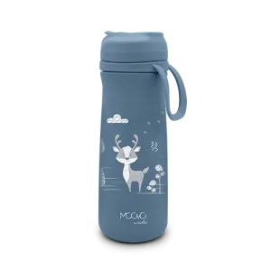 Nuvita Παιδικό Θερμός Από Ανοξείδωτο Ατσάλι Kiddie Kit 4441 Powder Blue Nuvita 500ml Nuvita Παιδικό Θερμός Από Ανοξείδωτο Ατσάλι Kiddie Kit 4441 Powder Blue Nuvita 500ml