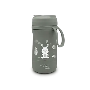 Nuvita Παιδικό Θερμός Από Ανοξείδωτο Ατσάλι Kiddie Kit 4440 Sage Green 350ml