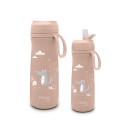 Nuvita Παιδικό Θερμός Από Ανοξείδωτο Ατσάλι Kiddie Kit 4441 English Rose 500ml