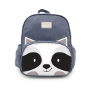 Nuvita Σχολική Τσάντα Πλάτης 25x20x9cm Kiddie Kit Ανθρακί Ρακούν 8740